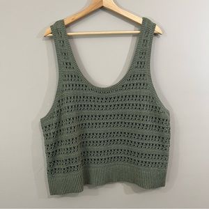 Old Navy Sage Green Knit Tank | 2X